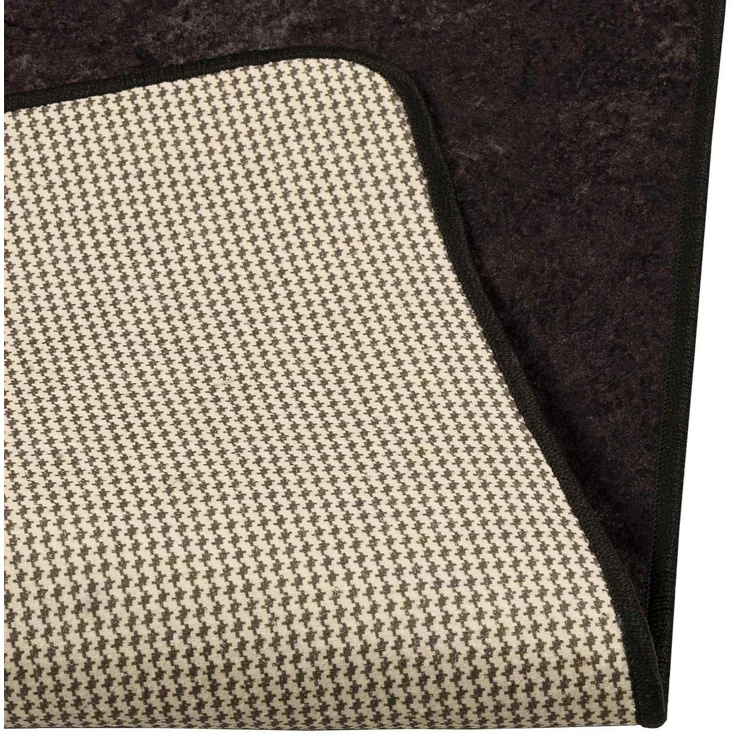 vidaXL Teppichläufer MARSA Anthrazit 100 x 100 cm Polyester und PVC 42023174 – Bild 4
