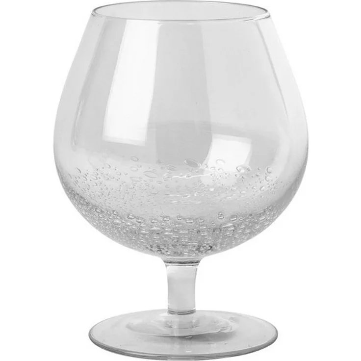 Broste Copenhagen Glas Broste Copenhagen COGNAC 'BUBBLE' GLAS, Steingut