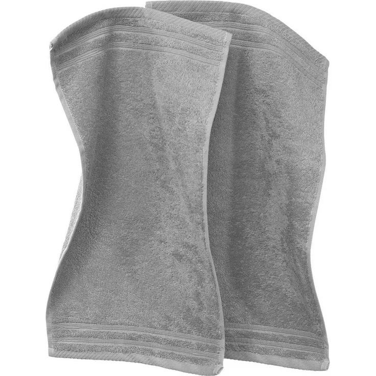 Erwin Müller Gästehandtuch Gästetuch "Heidelberg" 2er-Pack, Frottier (2-St), Walk-Frottier Uni