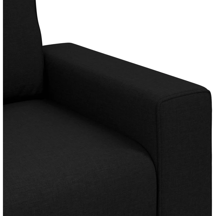 vidaXL Sofa-Sessel Schwarz 100 cm Stoff 4105209 – Bild 6