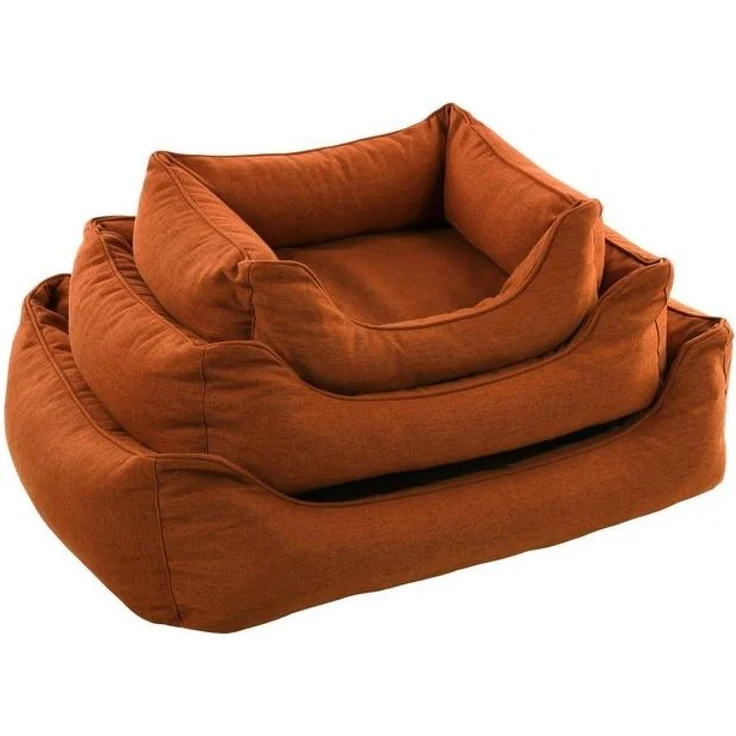 Flamingo Tierbett Hundebett Ziva rechteckig terrakotta – Bild 3