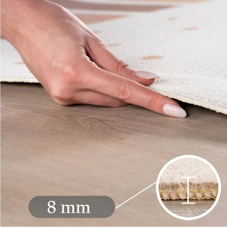 SIMPEX24 Teppich Regenbogen Liebe, Rechteckig, Höhe: 8 mm, Teppich Kinderzimmer – Bild 2