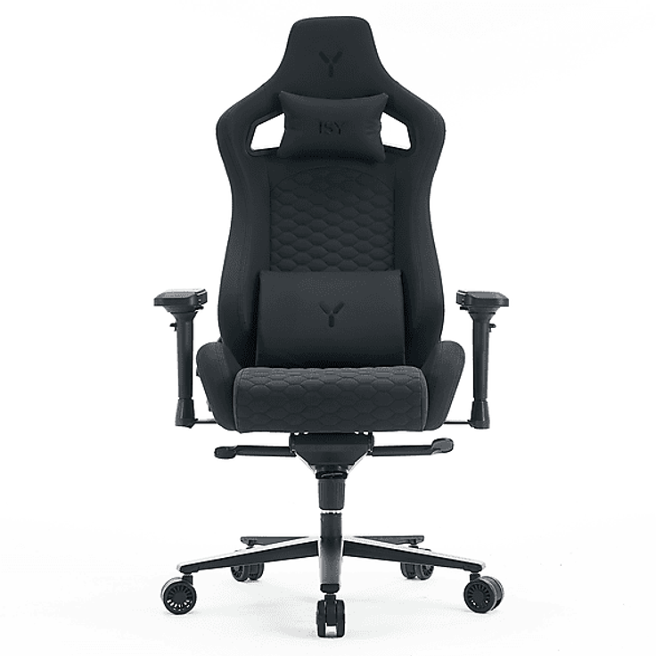 ISY IGC-1000 Gaming-Stuhl, Schwarz