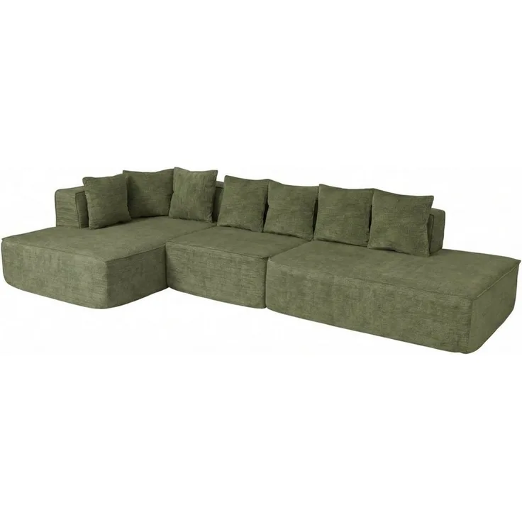 MCW Loungesofa MCW-Q28, Kissenbezug waschbar bei 30°, Rutschfeste Unterseite