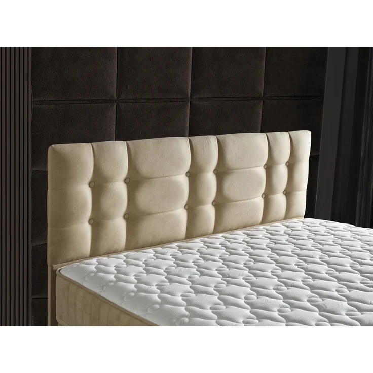 Schlafzimmer-Set "Alina" – Bett mit Bettkasten und Matratze, Nachttisch-Braun – Bild 3
