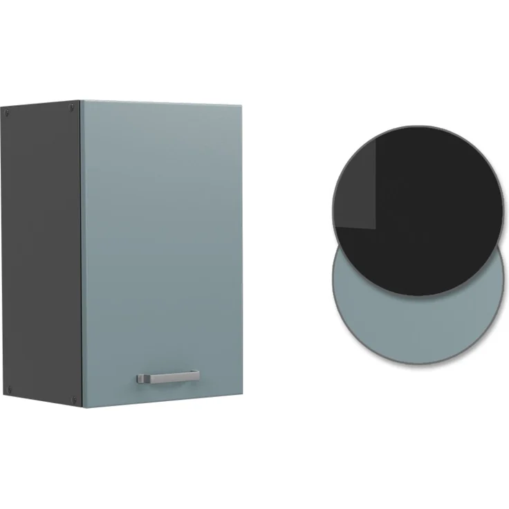 Hängeschrank R-Line Blau-Grau 40 cm Vicco – Bild 6