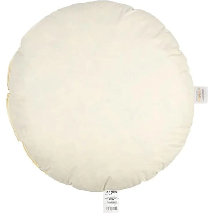 Federkissen rund ca. 60 cm Ø waschbar Bezug Baumwolle beties „Publik“