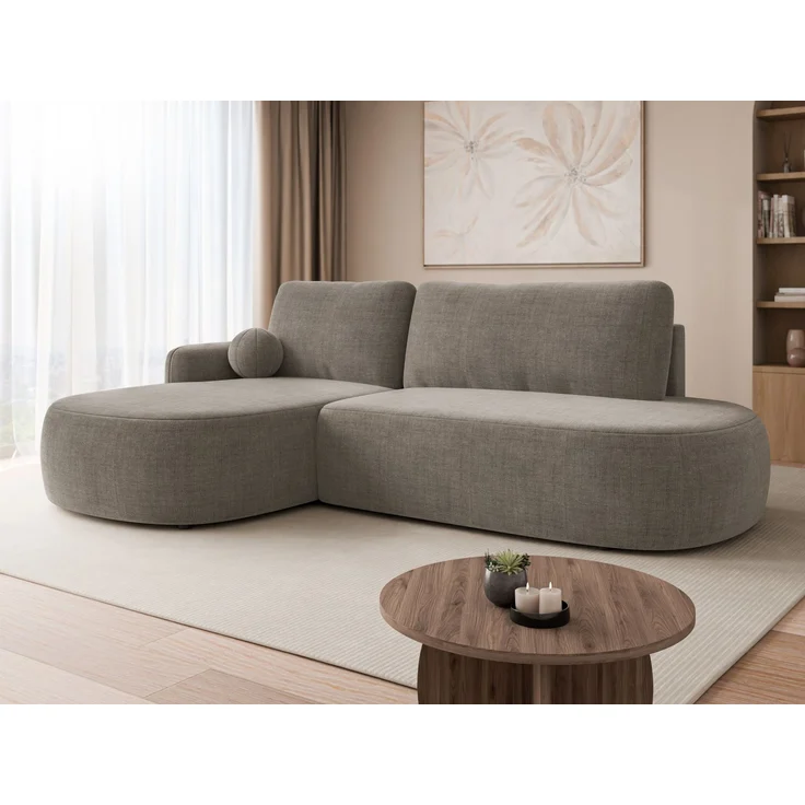 Mirjan24 Ecksofa Loridu O (Farbe: Golden 26, Seite: Links), 90 x 174 x 274 cm – Bild 3