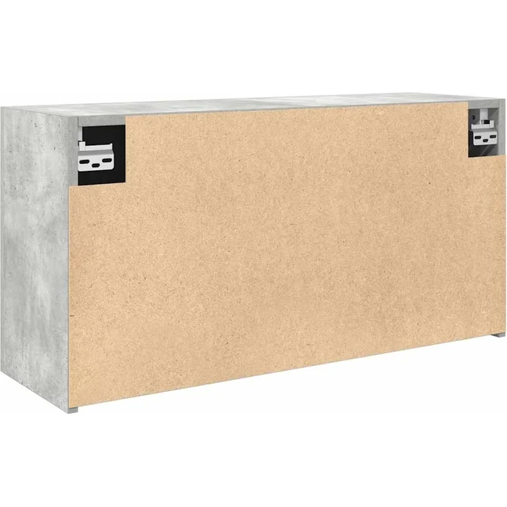 vidaXL Bad-Wandschrank Betongrau 80x25x40 cm Holzwerkstoff 860088 – Bild 7