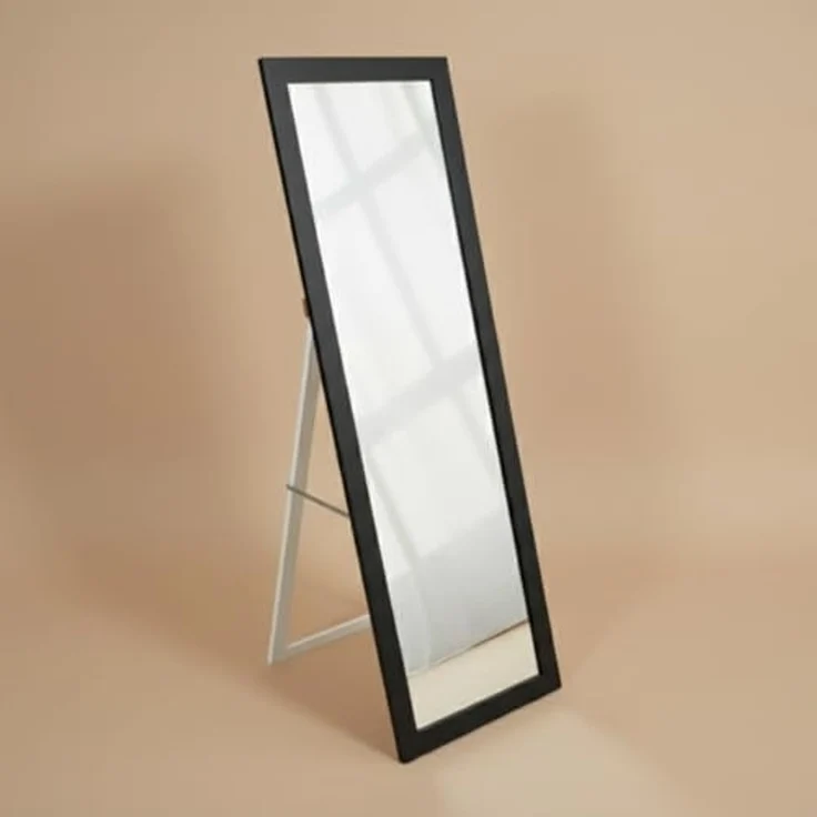 EDAXO Standspiegel Standspiegel HAVLYS, 37x127 cm, Splittergeschütztes Sicherheitsglas (PTE-Folie) – Bild 3