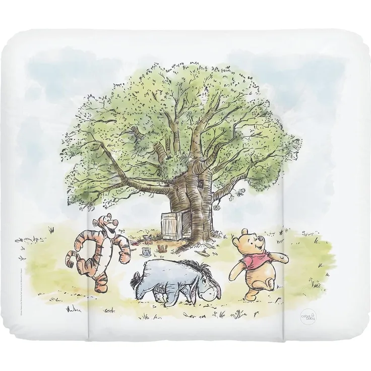 CEBA BABY Wickelauflage Disney Motiv (85x75 cm, 75x72 cm, 70x50 cm), Weiche Wickelunterlage - Abwaschbar