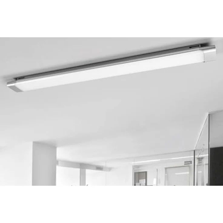Arcchio LED Deckenleuchte Vinca, moderne 1-flammige Lampe in Aluminium für Arbeitszimmer und Wohnzimmer mit energiesparendem Leuchtmittel – Bild 3