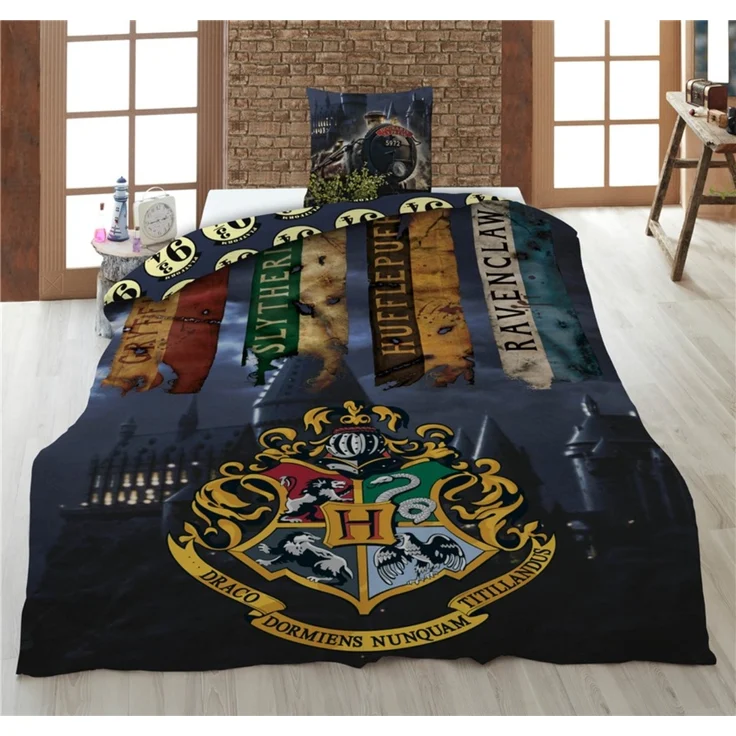 Harry Potter Bettwäsche 140x200 cm + Kissenbezug 65x65 cm Baumwolle – Bild 3
