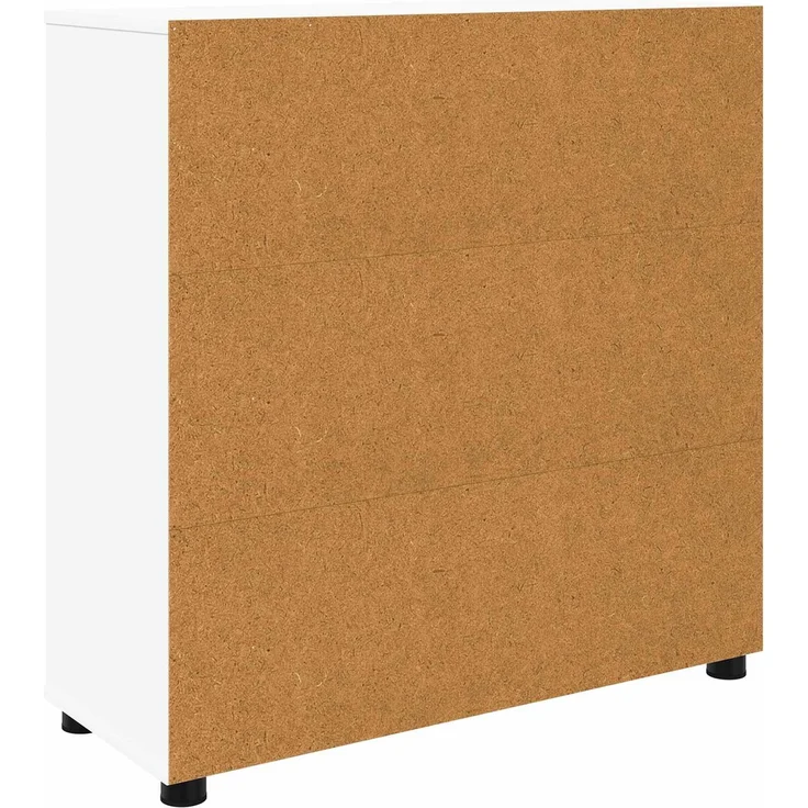 vidaXL Aufbewahrungsschrank 80 x 31 x 81 cm Holzwerkstoff Weiß 888847 – Bild 10