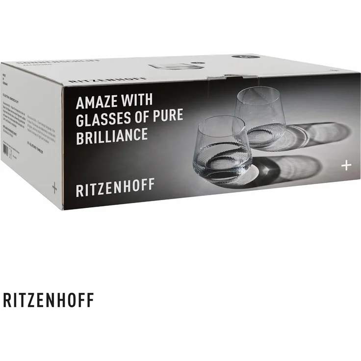 Ritzenhoff Sonnenschliff ALLROUNDGLAS-SET H24 RDT 2024 / Wassergläser 6er Set / Whiskygläser – Bild 6