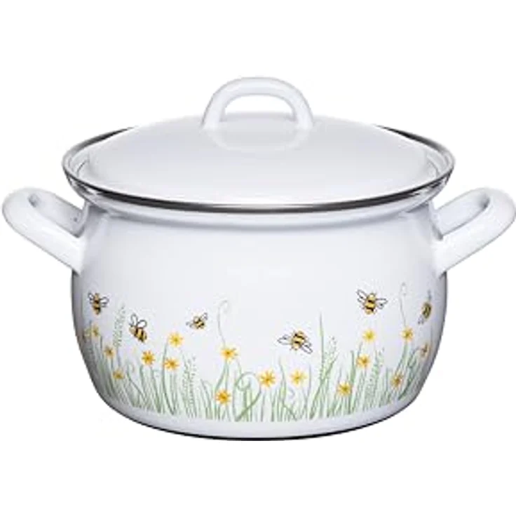 Riess Fleischtopf mit Deckel 16cm 1.5Liter BIENE – Bild 2