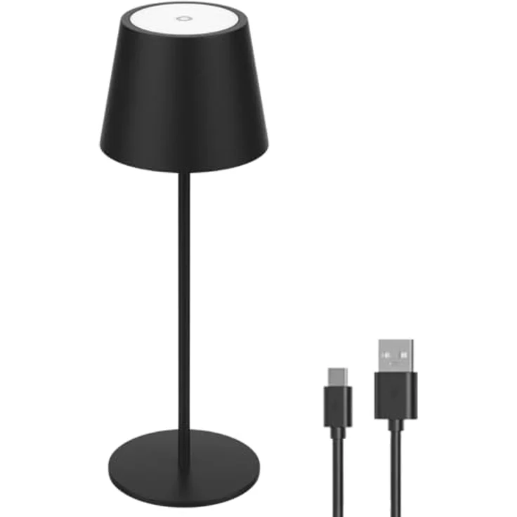 LUXULA LED-Akku-Tischleuchte LX700160, 3W, 200lm, Dimm- und CCT-Funktion – Bild 2