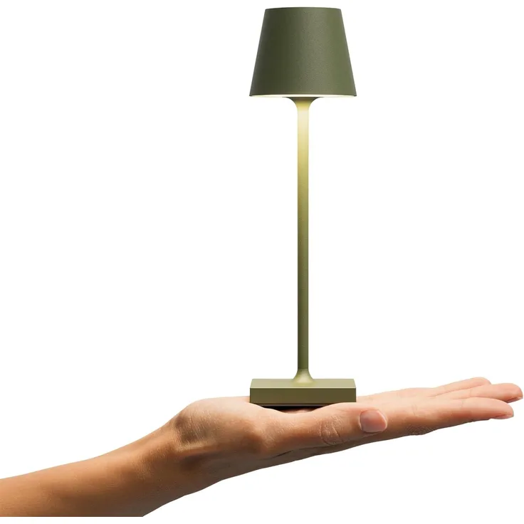 SIGOR LED Tischleuchte Akku-Tischleuchte, Dimmbar, 1 LED Platine, 2.700 K / 2.200 K