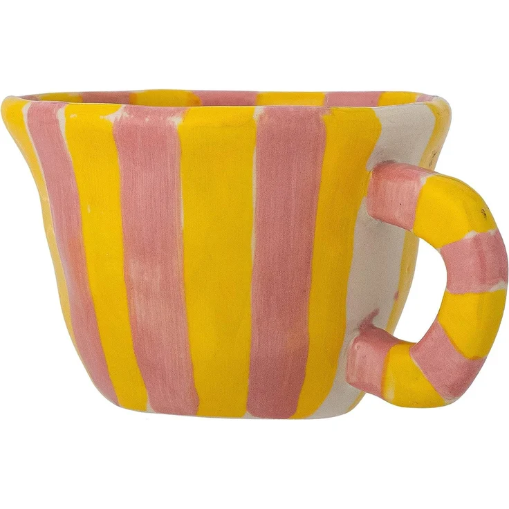 Bloomingville Tasse Bloomingville Nini Tasse, Rose, Steingut, 100 ml, Steingut – Bild 2