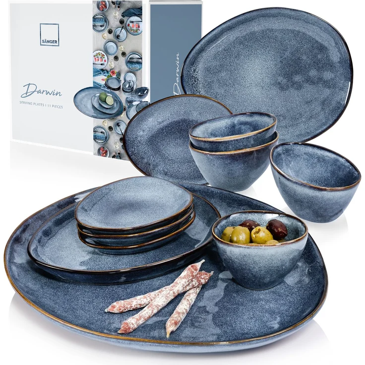 SÄNGER Servierplatten Set Darwin 11 teilig – Bild 1
