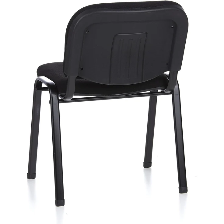 hjh OFFICE Besucherstuhl Konferenzstuhl XT 600 Stoff Schwarz – Bild 8