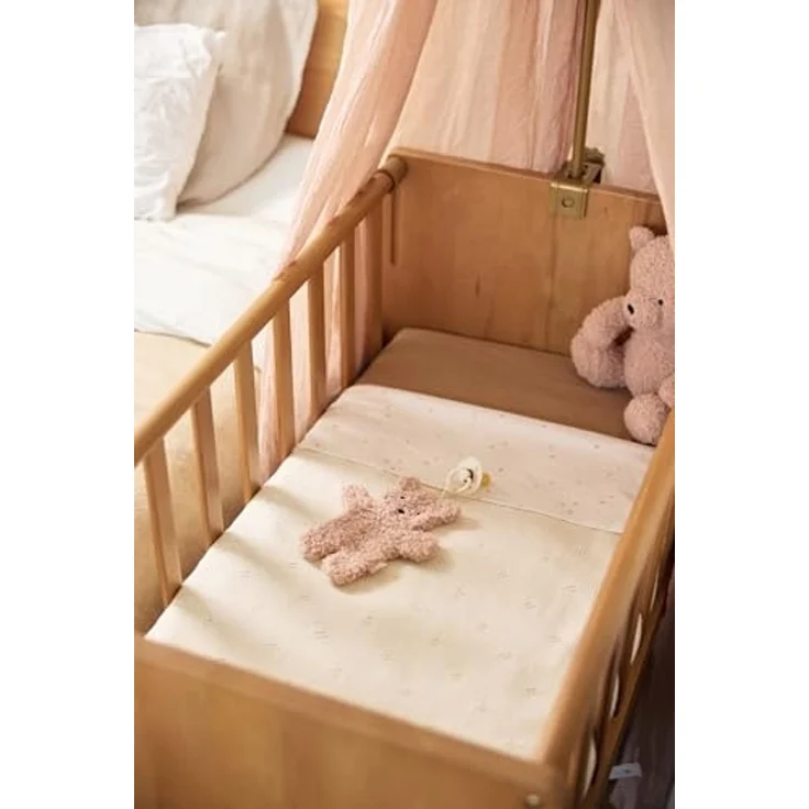 Jollein Cosy Knit Babydecke - 75x100 cm - Ivory/Ve – Bild 7