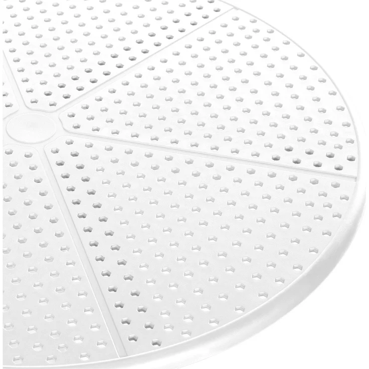 CLP Sitzgruppe Hoscana Set Tisch Lacota Stühle Hope wetterfest und UV-beständig,weiß – Bild 9