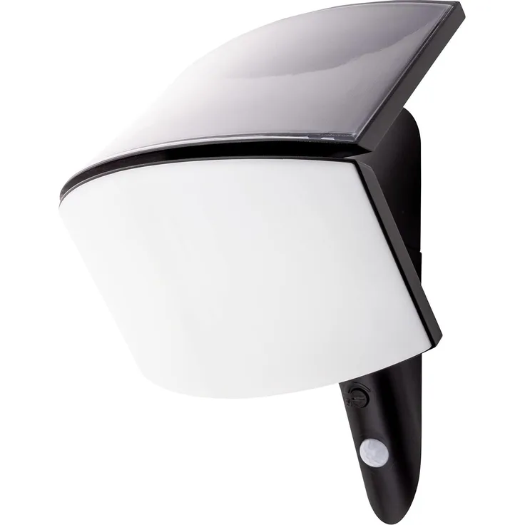 REV McSensor LED Solarleuchte 3W anthrazit