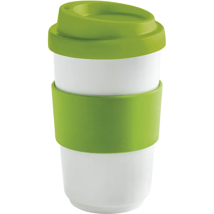 KAHLA fillit To Go Becher 0,40 l Banderole fresh lime