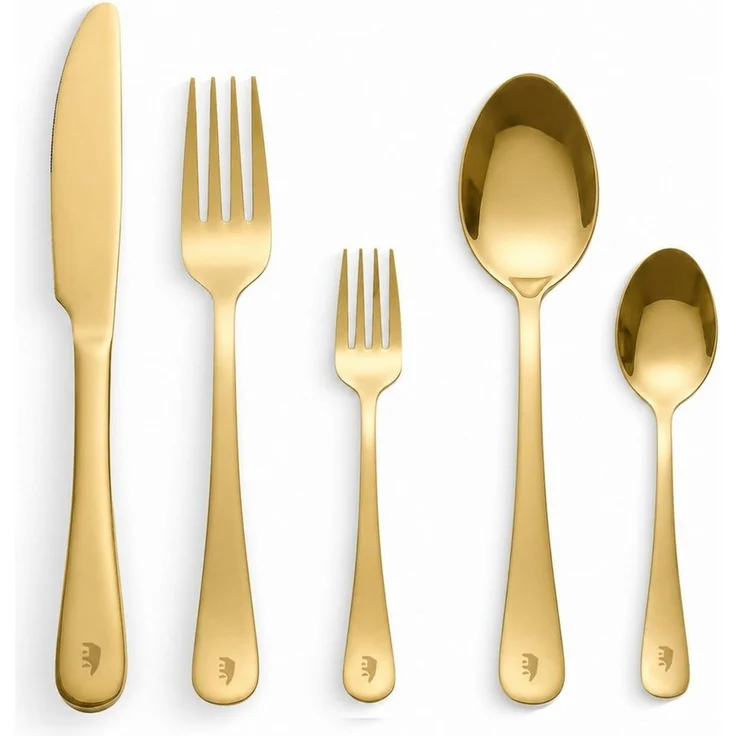 Roxlin Besteck-Set 30-teiliges Edelstahl-Besteckset modern & elegant 4 Farbe – Bild 1