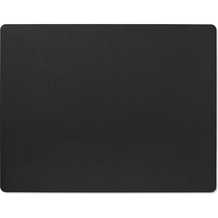 LIND DNA Table Mat Square L 35x45 cm Serene Black