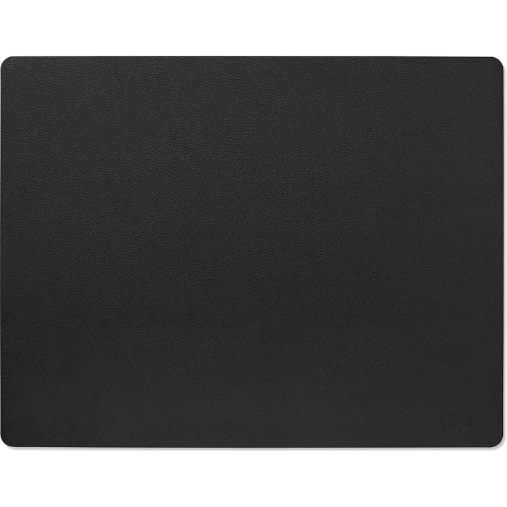 LIND DNA Table Mat Square L 35x45 cm Serene Black