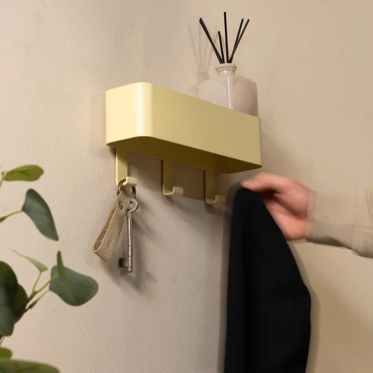 Spinder Design Wandgarderobe Dax Play 3 Butter Yellow – Bild 7