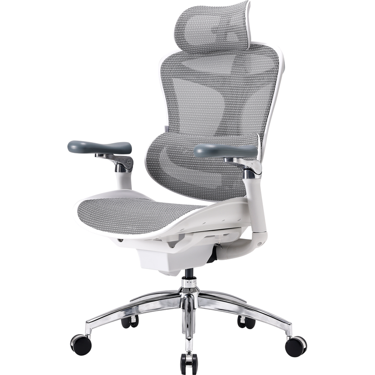 Sihoo 'Doro C300 Pro' ergonomischer Schreibtischstuhl, 130 x 75,5 cm, in Weiß – Bild 19
