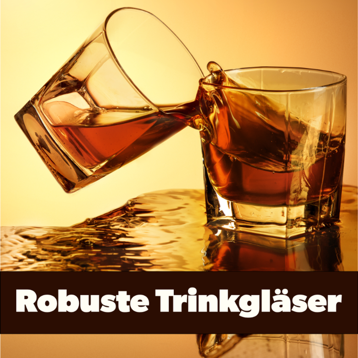 KADAX Gläser für Whiskey-Getränke, Saft, 12 x 250 ml – Bild 7