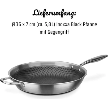 Très grande passoire inox professionnelle 36 cm