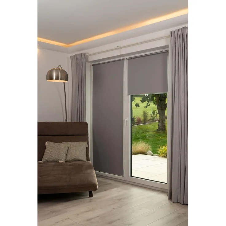 Springrollo Klemmfix-Rollo, K-HOME, verdunkelnd, Klemmfix