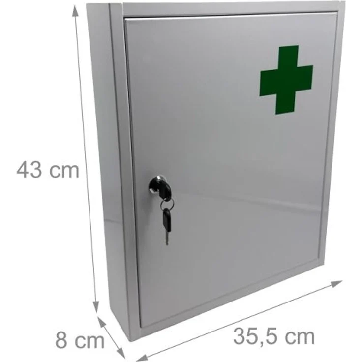 Abschließbarer Medizinschrank 10051799_53 – Bild 4