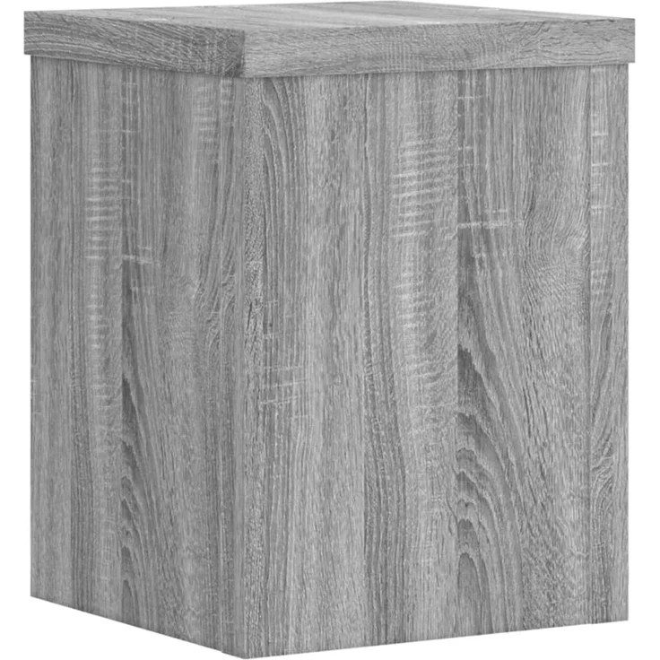 vidaXL Pflanzenständer 2 Stk. Grau Sonoma 15x15x20 cm Holzwerkstoff 852893 – Bild 3