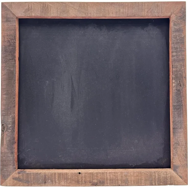 Bring Charakter an die Wand Bilderrahmen Sumatra 36x36 cm aus Altholz ohne Glas - mit Kreidetafel - Woodkings – Bild 7