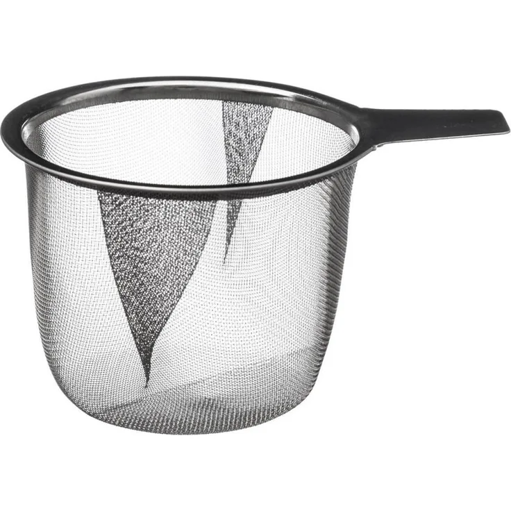 Keramikbecher mit Blatt-Teesieb, 320 ml, Secret de Gourmet