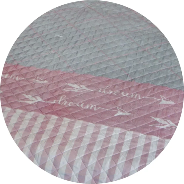 Tages-Decke XXL (220x240 cm) mit wattierter Zwischenlage, in verschiedenen gesteppten Patchwork Designs, Überwurf Steppbett (Dream) – Bild 2