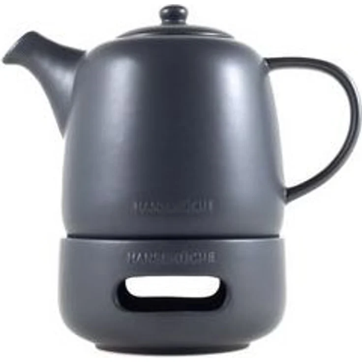 Hanseküche Teekanne Teekanne (1L), 1.3 l, (Teekanne, 1-St, inkl. Edelstahlsieb), Hochwertiges Material, Edelstahlsieb, Ergonomischer Griff – Bild 6