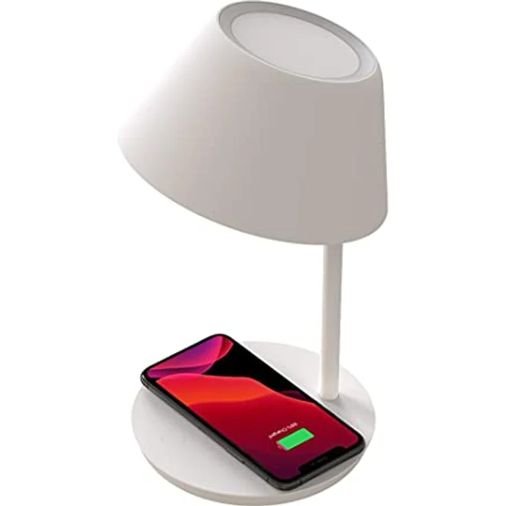 Yeelight YLCT03YL Staria Nachttischlampe Pro, LED Tischleuchte mit warmweißem bis kaltweißem Licht (2700-6500 K), weiß, 20 W – Bild 1