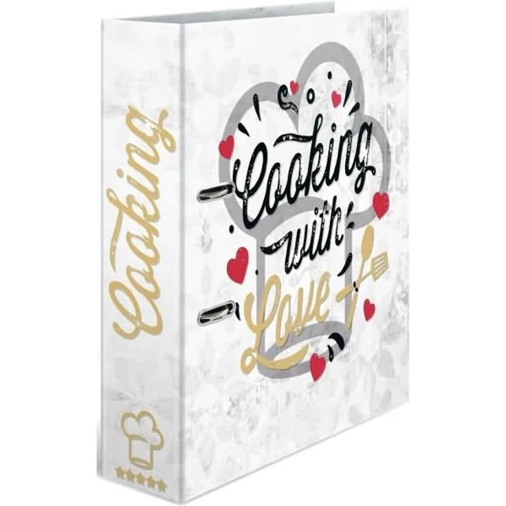 HERMA Rezeptordner A4 7cm Cooking with love – Bild 2
