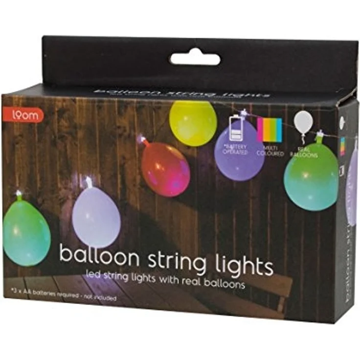 Thumbs Up Lichterkette LED Lichterkette "Luftballon" - Balloon String Lights – Bild 6