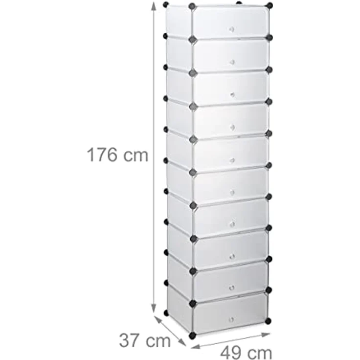 Schuhregal 10 Ebenen – Bild 4