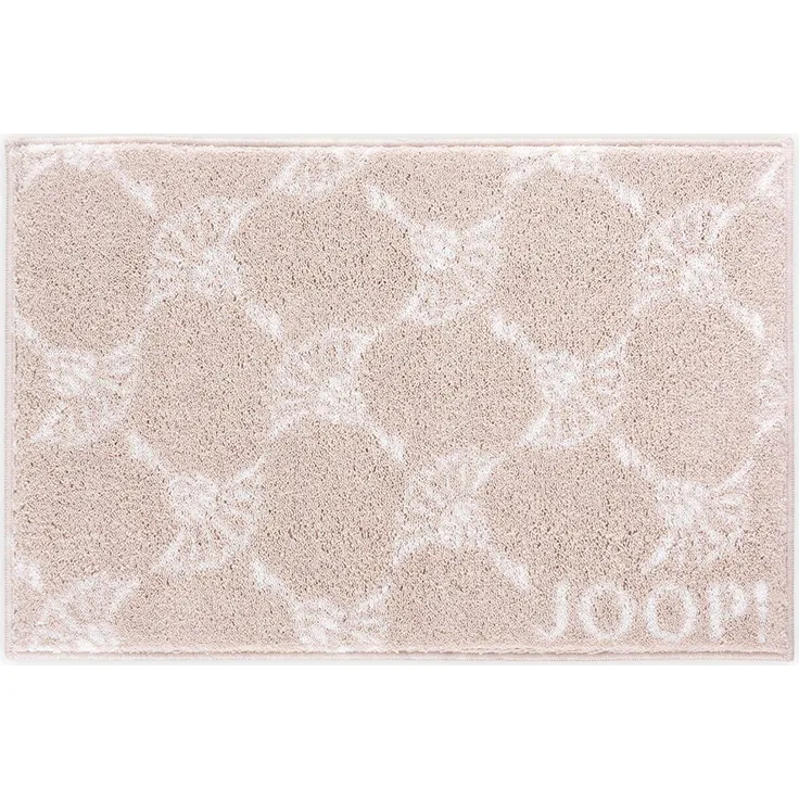 JOOP! Badteppich NEW CORNFLOWER ALLOVER Natur 70x120 cm