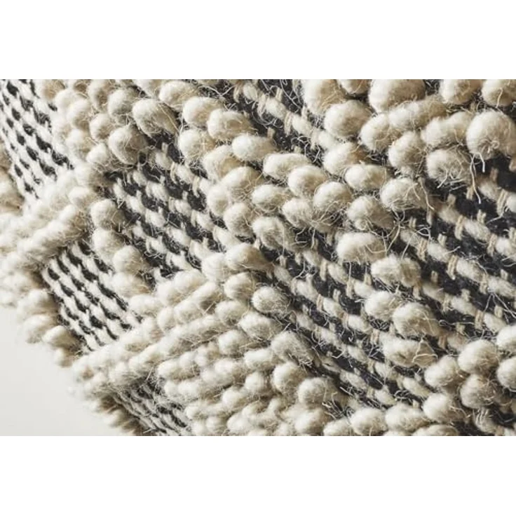 Kobolo Sitzwürfel Sitzpouf Pouf RAJA aus Baumwolle - mit Muster (1 Stück, Nachhaltig) – Bild 7