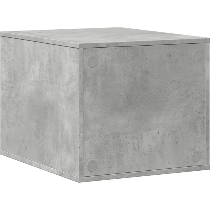 vidaXL Katzenklo Betongrau 47x59x42 cm Holzwerkstoff 857763 – Bild 5